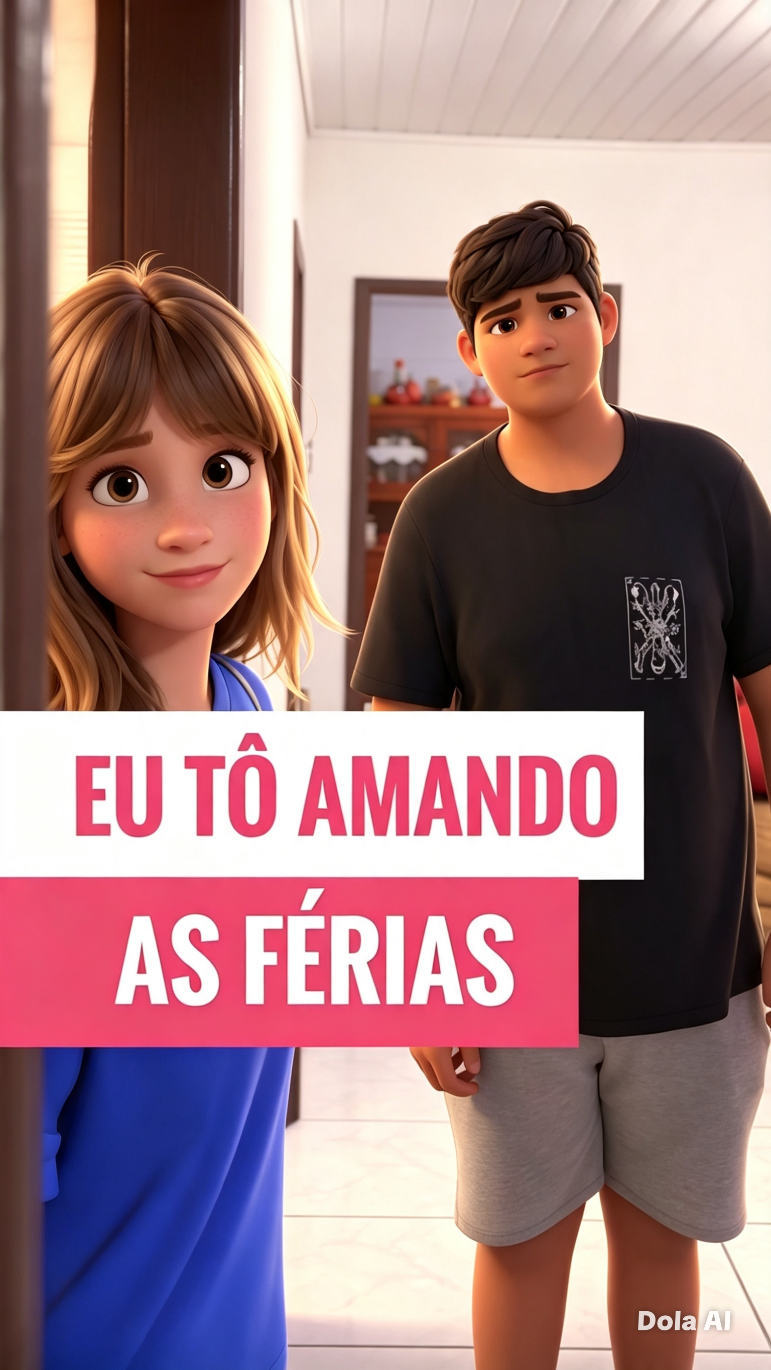 Eu tô amando as férias…